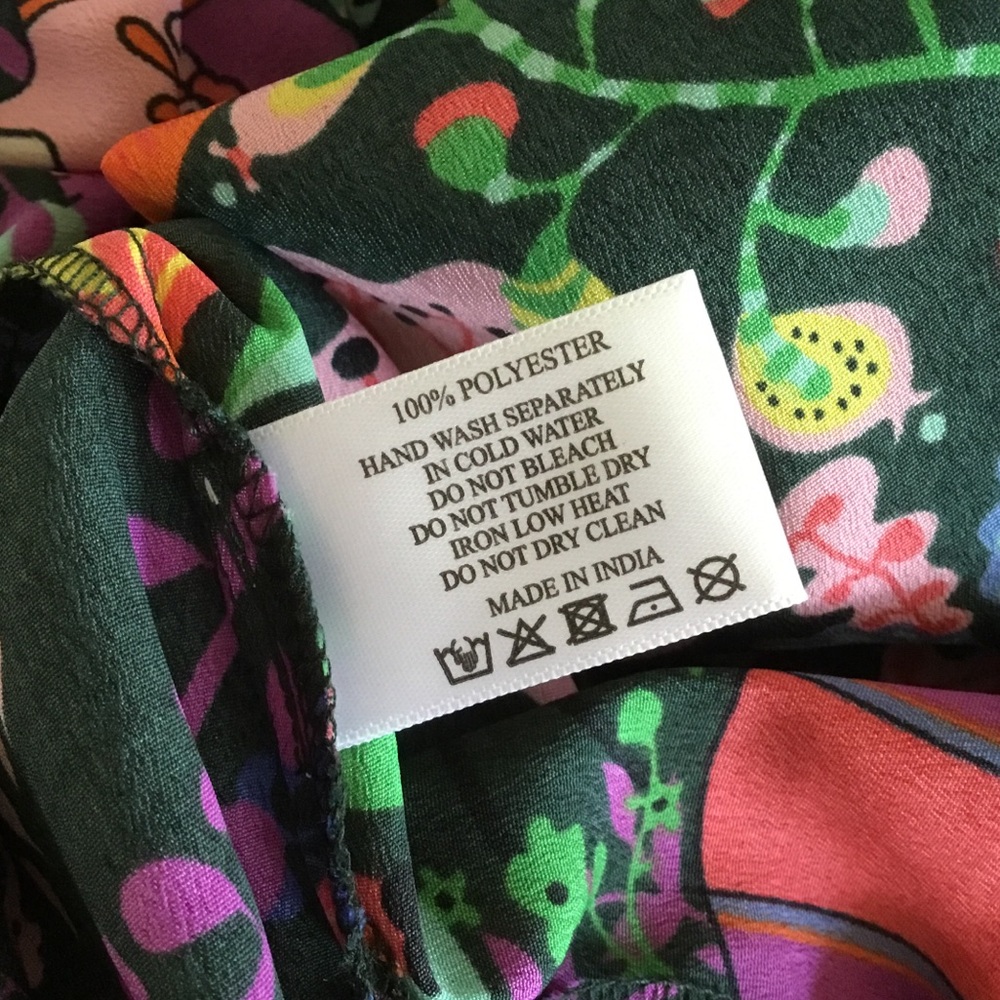 NEW America & Beyond Majestic Nights Elephant Floral Print Maxi Dress - Picture 12 of 12